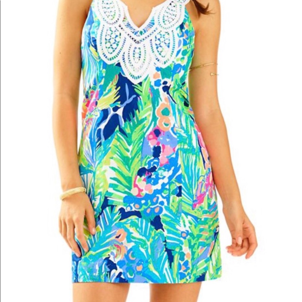 Lilly Pulitzer Largo Shift Dress Size 14